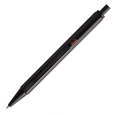 Afbeelding van Stylo à bille Rhodia Script Zwarte body 0,7 mm schrijfbreedte
