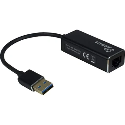Afbeelding van Intertech Argus IT 810 (USB 3.0, RJ45/LAN (1x)), Netwerkadapter, Zwart