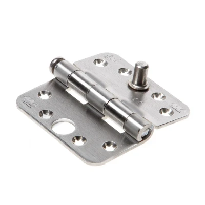Afbeelding van Axa Smart Veiligheidsscharnier ronde hoeken topcoat gegalvaniseerd 89 x 3mm SKG** 1617 09 23/VE