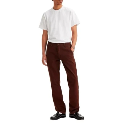 Image de Levi&#039;s Pantalon chino Xx Authentic Strt pour homme, Chicory Soft Twill G, 32W / 32L