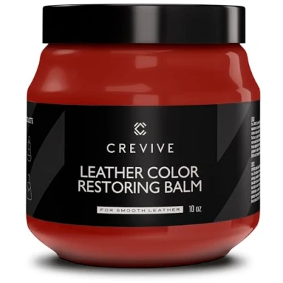 Afbeelding van CREVIVE Cognac Reparatieset voor leer, 300 ml, lederverzorging, lederreparatie, bank, autostoel