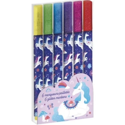 Afbeelding van Janod glitterstiften dreamland 6st