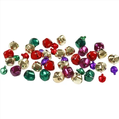 Afbeelding van Creativ company belletjes metallic 24st