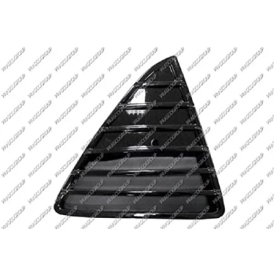 Afbeelding van PRASCO FD4282125 Bumper Grill Rechts voor Gelakt FORD: Focus 3, Mk3 Box Body / Estate