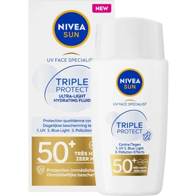 Afbeelding van Nivea Sun Triple Protect SPF50+ Zonnebrandcrème