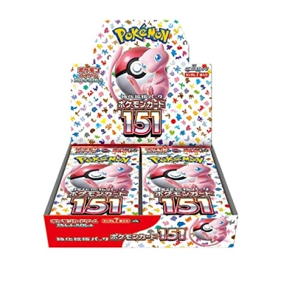 Afbeelding van Pokemon kaartspel Scarlet &amp; Violet verbeterde uitbreidingspakket kaarten 151 doos (Japans)