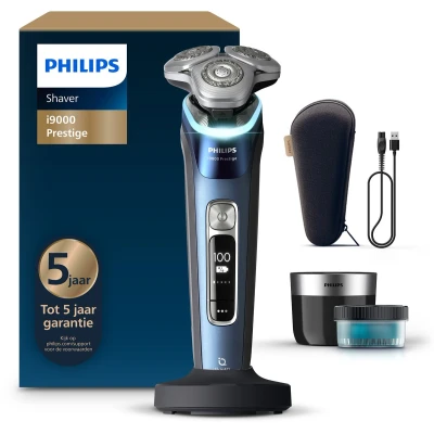 Afbeelding van Philips Shaver I9000 Prestige Wet&amp;dry Xp9201/30 Scheerapparaat Blauw