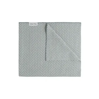 Afbeelding van Baby&#039;s Only Deken Wieg Dawn 70x95 Nordic Blue/Ecru