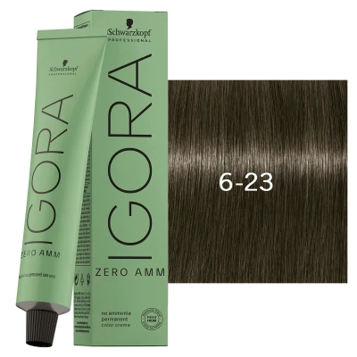 Afbeelding van Schwarzkopf Igora Zero AMM 6 23 60ml Haibu by Kapperskorting.com