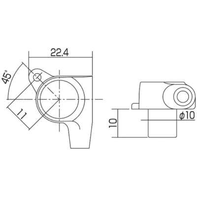 Afbeelding van Gotoh SG 381 mechaniek C 3L 3R 20 Button chrome Stemmechaniek voor gitaar