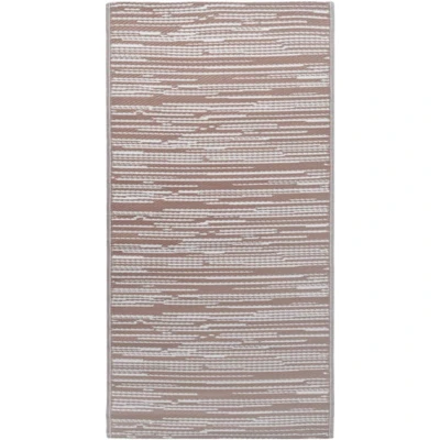 Afbeelding van Buitenkleed 80x150 cm PP bruin
