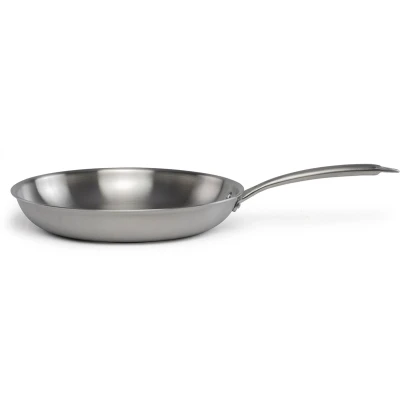 Afbeelding van Livoo Roestvrijstalen koekenpan 28 cm, Pan + steelpan, Zilver