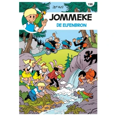 Afbeelding van Jommeke strip nieuwe look 196 De Elfenbron