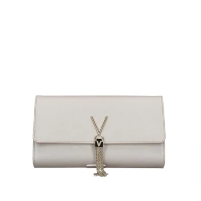 Afbeelding van VALENTINO Koppeling Schoudertas Divina SA Clutch Platino Crème