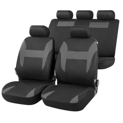 Afbeelding van WALSER Nampa 13422 Stoelhoes Grijs Polyester voor en achter AUDI: A4 B7 Saloon, VOLKSWAGEN: Polo III Hatchback, FORD: FOCUS 3