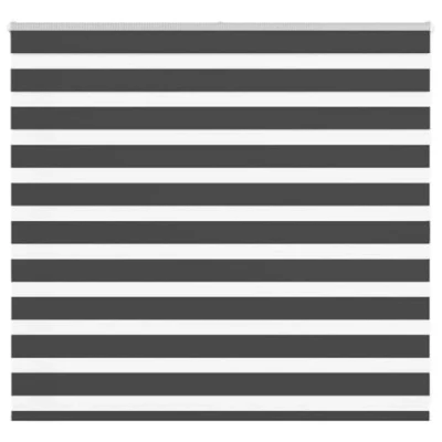 Afbeelding van vidaXL Zebra rolgordijn 165x100 cm stofbreedte 160,9 zwart