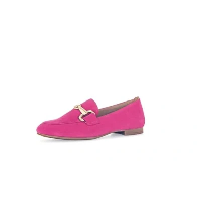 Afbeelding van Gabor Instappers, Dames, Maat: 36, Pink Veloursleer