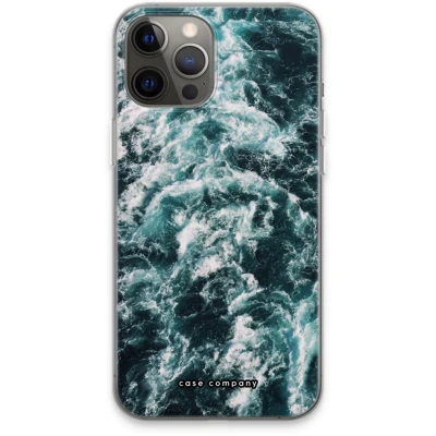 Afbeelding van Case Company® hoesje geschikt voor iPhone 13 Pro Max Zee golf Soft Cover Telefoonhoesje Bescherming aan alle Kanten en Schermrand