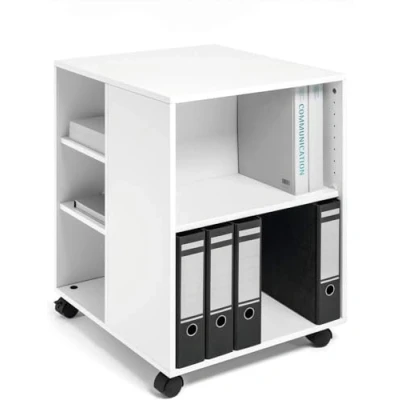 Afbeelding van Durable Multifunctionele wagen, systeemtrolley Wit (b x h d) 528 748 592 mm 311302 1 stuk(s)
