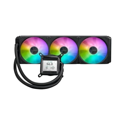 Image de ASUS Prime LC 360 ARGB Système de refroidissement liquide processeur Taille radiateur : mm (pour AM4, AM5, LGA1700, LGA1200, LGA115x Socket, LGA1851) cuivre 120