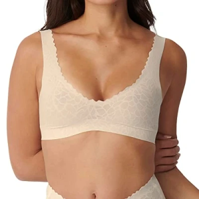 Afbeelding van Sloggi Zero Feel Lace 2.0 Bralette damesondergoed (1 stuk), Angora (stad)