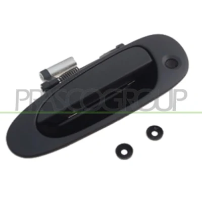 Afbeelding van PRASCO HD0408004 Deurgrepen Buiten, Links voor Met grondlaag HONDA: CIVIC 7 Hatchback