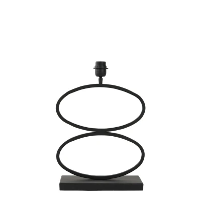 Afbeelding van Light &amp; Living Lampvoet STELIUS 33x17x42 Zwart