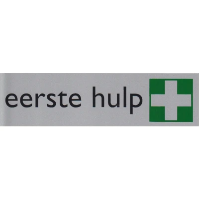 Afbeelding van Infobord pictogram eerste hulp 165x44mm