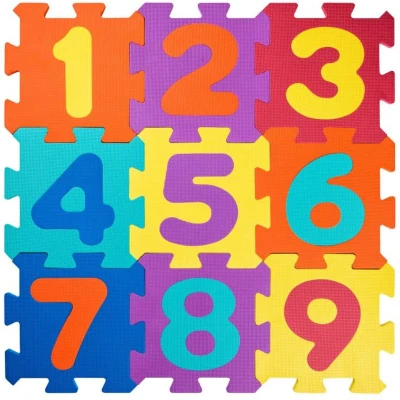Afbeelding van EVA foam Cijfer puzzel mat 91627