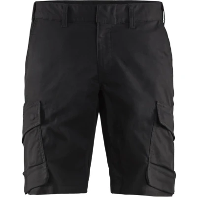 Afbeelding van Blaklader Industrie short met stretch 1446 1832 Zwart C62