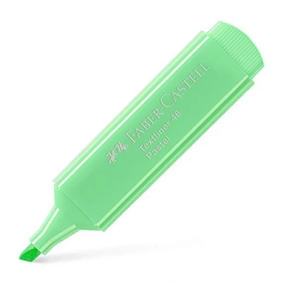 Afbeelding van Fluoriscerende Markeerstift Faber Castell Textliner 1546 Taart Lichtgroen (10 Stuks)