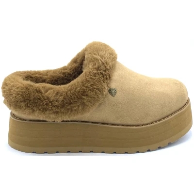 Afbeelding van Skechers Keepsakes HI RISE Pantoffels, Dames, Maat: 39, Chestnut Textiel