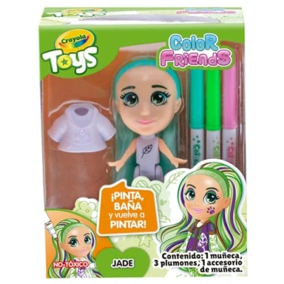 Afbeelding van Crayola Colour n Style Friends Inkleuren Jade