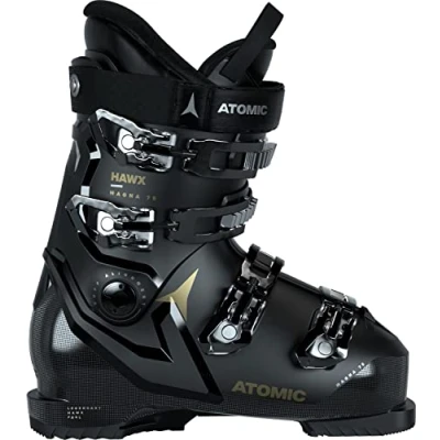 Afbeelding van ATOMIC Hawx Magna 75 W skischoenen voor dames, zwart/goud, maat 43 EU, Zwart/Goud
