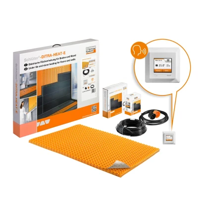 Afbeelding van Schlüter Ditra Heat E Duo verwarmingsset RT6 S3 300 Watt 3,1 m²