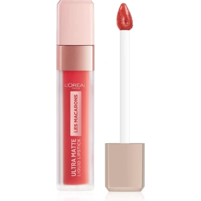 Afbeelding van L&#039;Oréal Les Macarons Ultra Matte Liquid Lipstick 824 Guava Gush