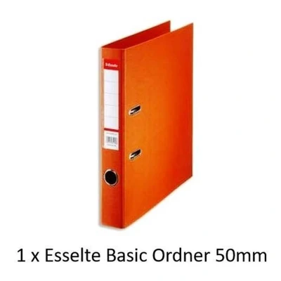 Afbeelding van Esselte Ordner Basic 50 mm oranje