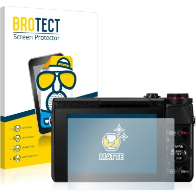 Afbeelding van BROTECT Screenprotector voor Canon PowerShot G7 X G7X Folie Beschermfolie matte (2 Stuks)