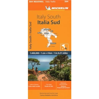 Afbeelding van Italy South Michelin Regional Map 564