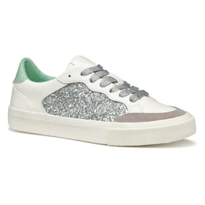 Afbeelding van Geox Emmeleny, Sneakers, Dames, Maat: 41, goud