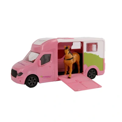 Afbeelding van Anemone paardentransporter roze van Kids Globe
