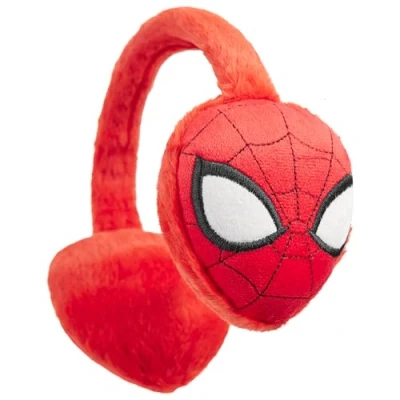 Afbeelding van Marvel Spiderman Pluizige oorbeschermers voor jongens, cadeaus rood, eenheidsmaat, Rood