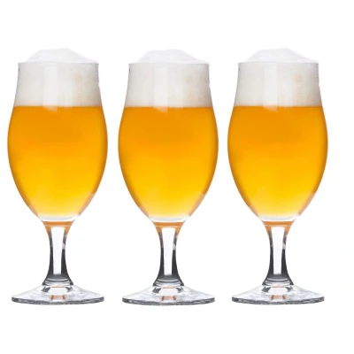 Afbeelding van Bormioli Bierglazen Executive 375 ml 3 Stuks