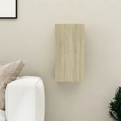 Afbeelding van Tv meubel 30,5x30x60 cm spaanplaat sonoma eikenkleurig