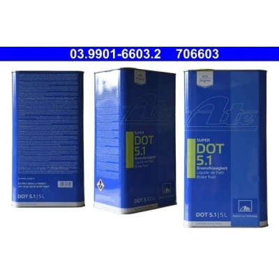 Afbeelding van ATE Super Dot 5.1 remvloeistof 5 liter