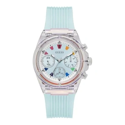 Afbeelding van Guess Athena Horloge, Dames, Maat: One Size, Blue