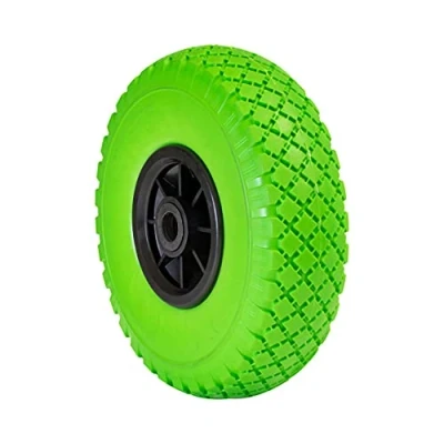 Afbeelding van Wagner 04826201 Steekwagenwiel, anti pech, PU wiel, wieldiameter 260 mm, velg 75 as 20 maximale belasting 100 kg
