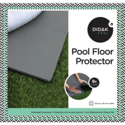 Afbeelding van Ondertegels zwembad Pool Improve 50 x 0.8 cm (8 stuks, Grijs)