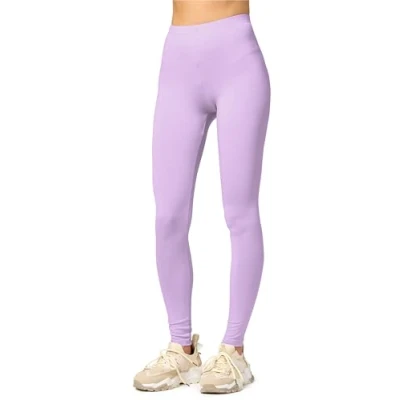 Afbeelding van Merry Style Dames Leggings Sport Vrijetijdsbroek Lang Viscose Sporbroek Yogabroek Lichtviolet M MS MS10 143 LE