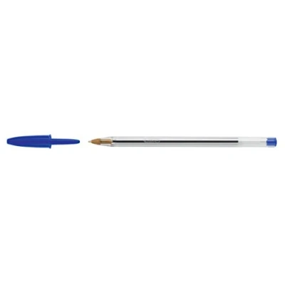 Afbeelding van Bic Cristal balpen blauw 1 stuk